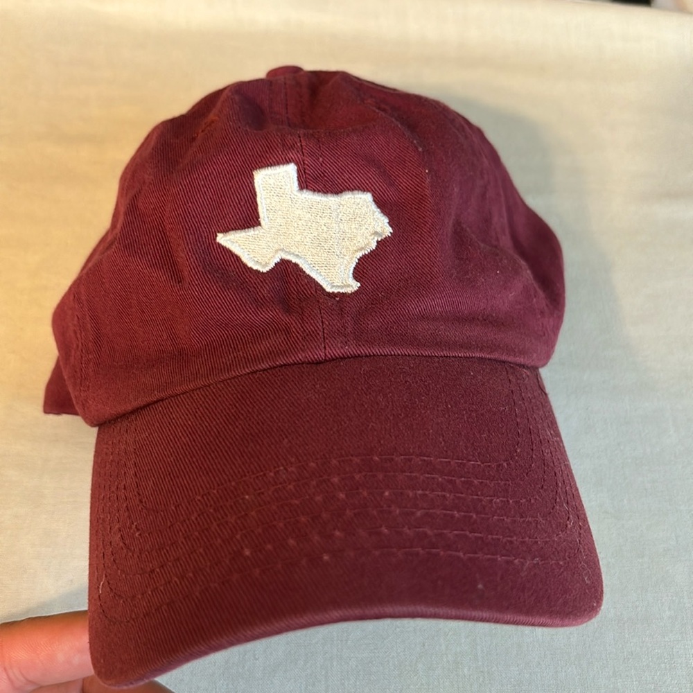 Maroon Texas Dad Hat